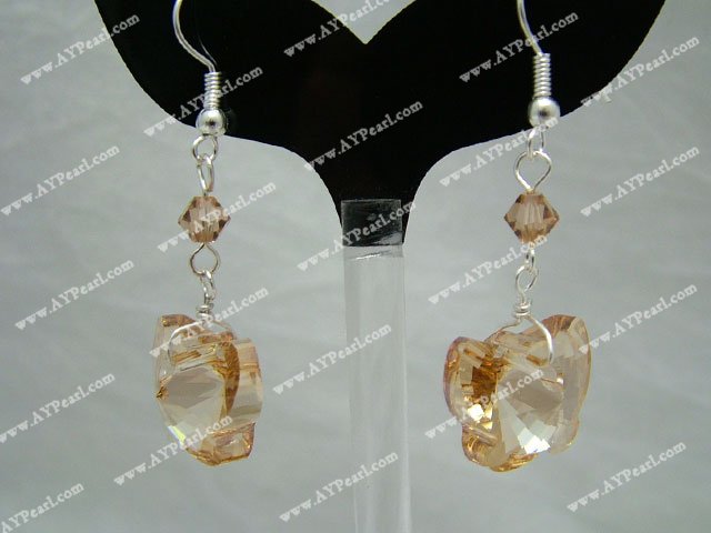 crystal earrings