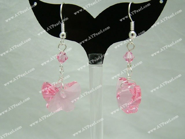 crystal earrings