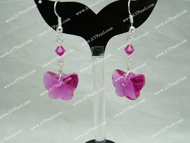 crystal earrings