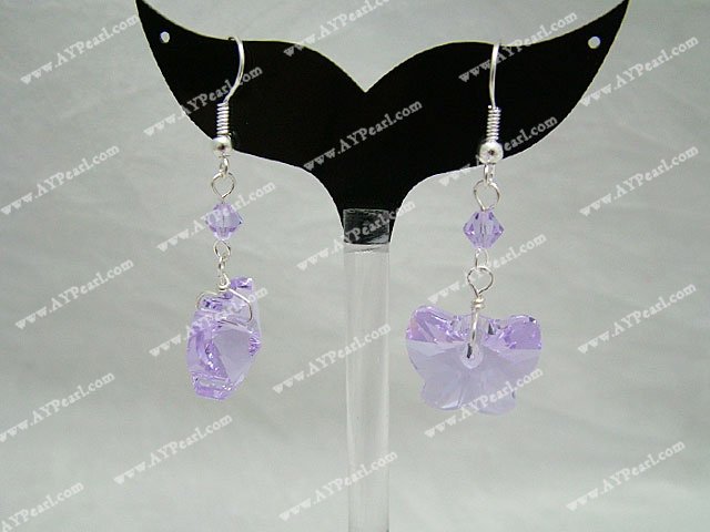 crystal earrings