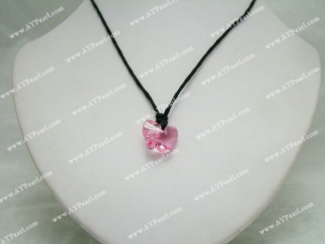 crystal pendant necklace