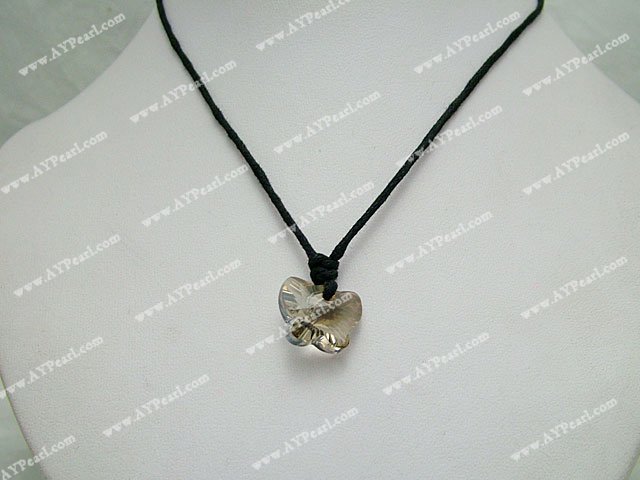 crystal pendant necklace