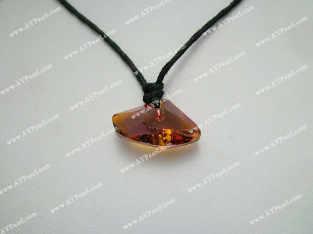 crystal pendant necklace