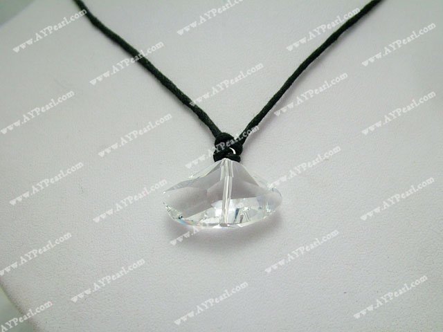 crystal pendant necklace