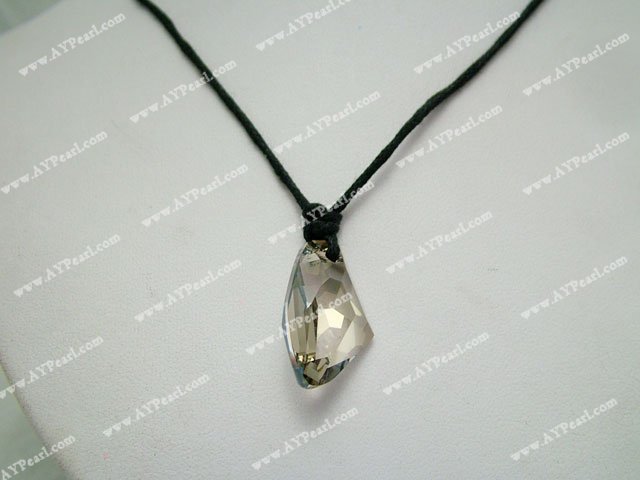 crystal pendant necklace