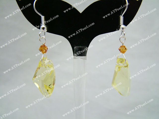 crystal earrings