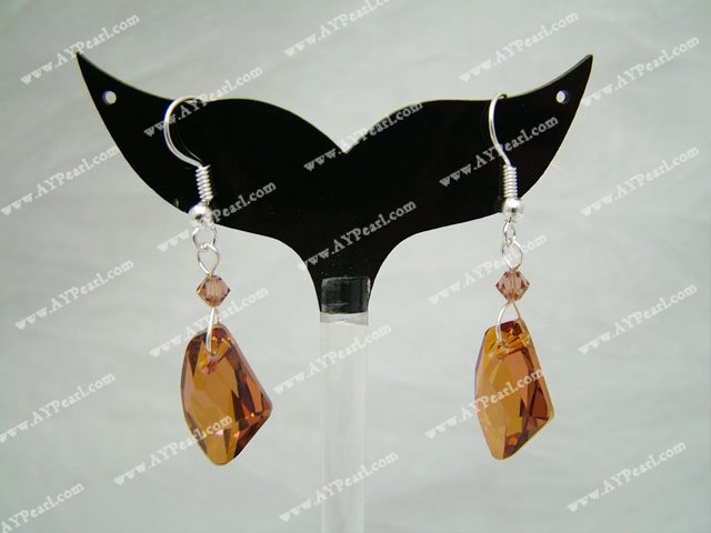 crystal earrings