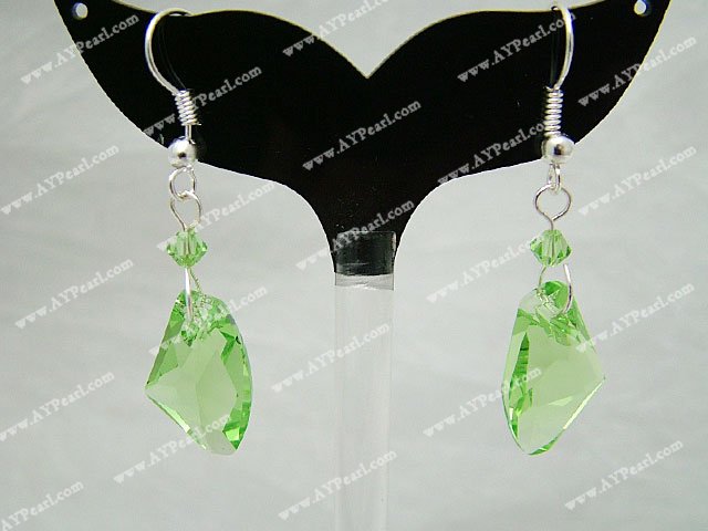 crystal earrings