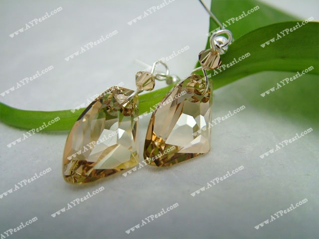 crystal earrings