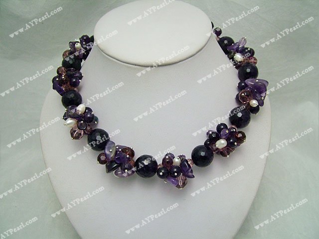 Amethyst Perlenkette