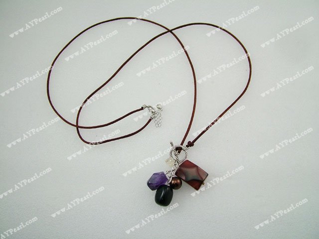 Wholesale Gemstone Jewelry-multi-stone necklace