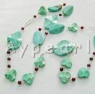 Wholesale Turquouise garnet necklace