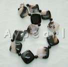 Wholesale Gemstone Jewelry-Brazil agate necklace