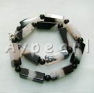 Wholesale Gemstone Jewelry-Brazil balck agate necklace