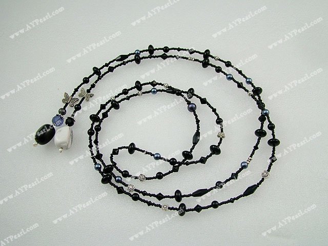 manmade crystal necklace