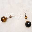 Wholesale Gemstone Earrings-tiger eye earring