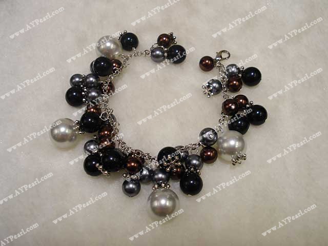 Wholesale Shell Jewelry-Acrylic pearl bracelet
