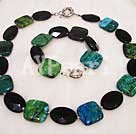 Wholesale black crystal phoenix stone set