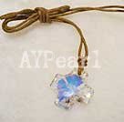 crystal pendant necklace