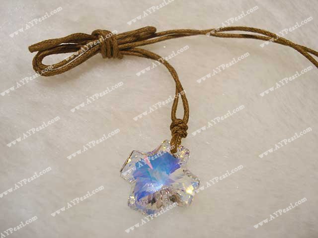 crystal pendant necklace