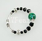 Wholesale Gemstone Bracelet-black crystal phoenix stone bracelet