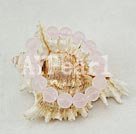 Elastic rose quartz bracelet