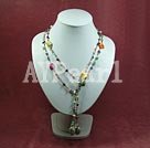 Wholesale dyed pearl necklace