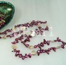 Wholesale dyed pearl shell necklace