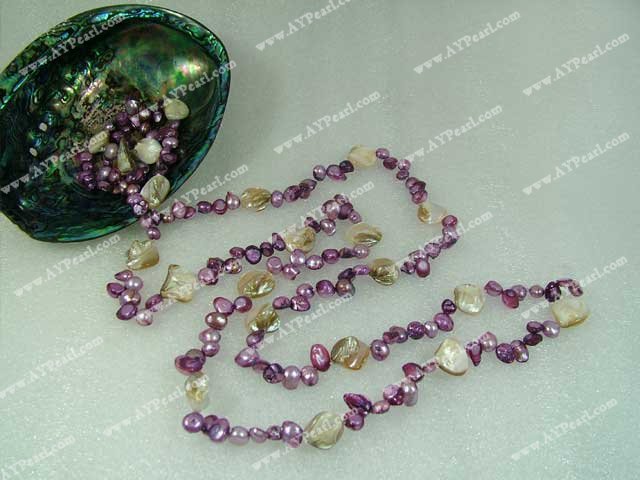 teints collier nacre