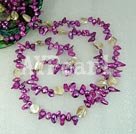 Wholesale dyed pearl shell necklace