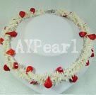 coral necklace