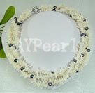 coral pearl necklace