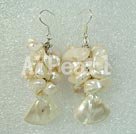 Wholesale pearl shell earring