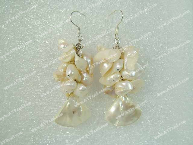 pearl shell earring