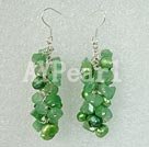 Wholesale Gemstone Earrings-pearl gem earring