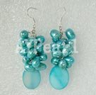 Wholesale pearl shell earring