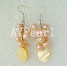 Wholesale pearl shell earring