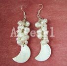 pearl shell earring