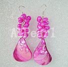 Wholesale pearl shell earring