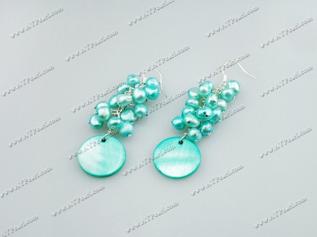 pearl shell earring