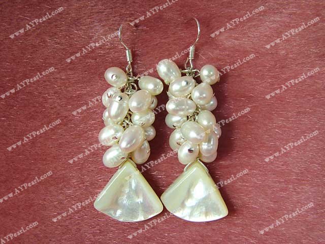 pearl shell earring