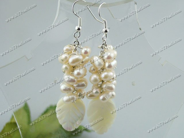 pearl shell earring