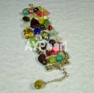 Wholesale Gemstone Bracelet-multicolor rock bracelet