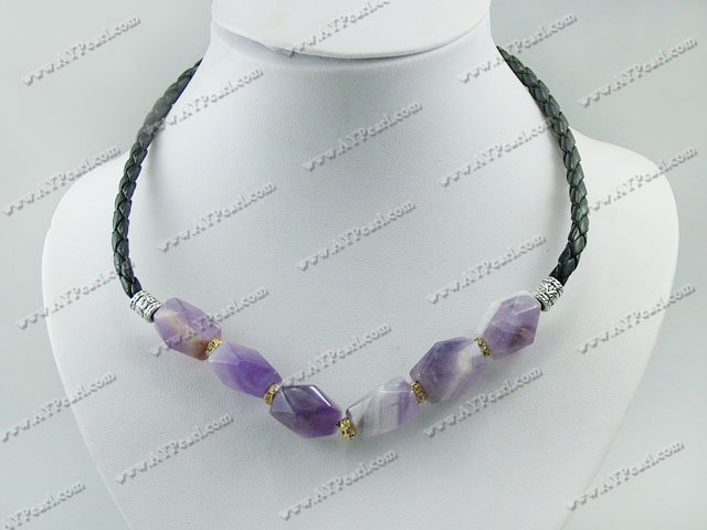 Amethyst necklace