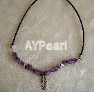 Amethyst necklace
