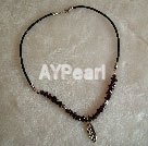 Wholesale Gemstone Necklace-garnet necklace
