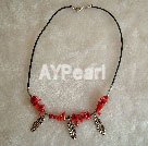 coral necklace