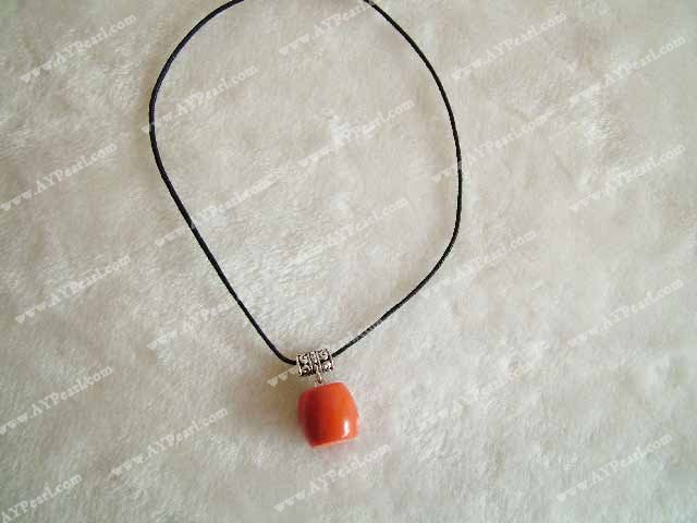 coral necklace