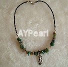 Wholesale Gemstone Necklace-Indian agate necklace