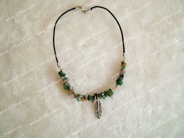 Indian agate necklace